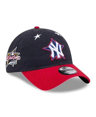 New Era Men's Navy/Red New York Yankees 2025 Mlb All-Star Game Workout 9TWENTY Adjustable Hat