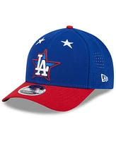 New Era Men's Blue/Red Los Angeles Dodgers 2025 Mlb All-Star Game Workout 9FORTY M-Crown Adjustable Hat