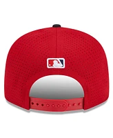 New Era Men's Red/Navy Los Angeles Angels 2025 Mlb All-Star Game Side Patch 9FIFTY Snapback Hat