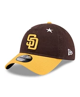 New Era Men's Brown/Gold San Diego Padres 2025 Mlb All-Star Game 9TWENTY Adjustable Hat