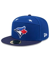 New Era Men's Royal/Navy Toronto Blue Jays 2025 Mlb All-Star Game Side Patch 59FIFTY Fitted Hat