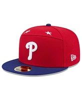 New Era Men's Red/Royal Philadelphia Phillies 2025 Mlb All-Star Game Side Patch 59FIFTY Fitted Hat