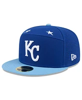 New Era Men's Royal/Light Blue Kansas City Royals 2025 Mlb All-Star Game Side Patch 59FIFTY Fitted Hat