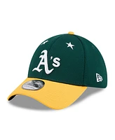 New Era Men's Green/Gold Athletics 2025 Mlb All-Star Game 39THIRTY Flex Hat
