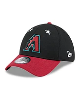 New Era Men's Black/Red Arizona Diamondbacks 2025 Mlb All-Star Game 39THIRTY Flex Hat