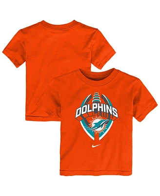 Nike Toddler Orange Miami Dolphins Icon Legend T-Shirt