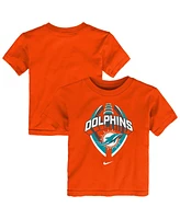 Nike Toddler Orange Miami Dolphins Icon Legend T-Shirt
