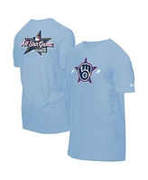 New Era Men's Light Blue Milwaukee Brewers 2025 Mlb All-Star Game Workout T-Shirt