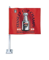 Wincraft Florida Panthers 2025 Stanley Cup Champions On-Ice/Locker Room Celebration Two-Sided Car Flag