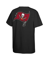 Mitchell & Ness Big Boys and Girls Black Tampa Bay Buccaneers 50th Anniversary Ship Sword T-Shirt
