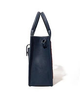 Montana West New York Yankees Whipstitch Crossbody Tote Handbag