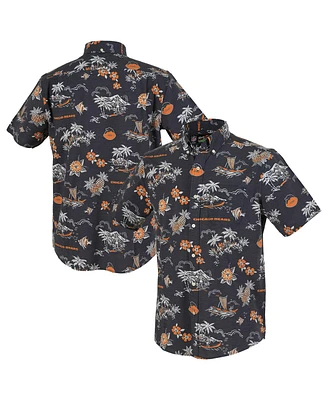 Reyn Spooner Men's Navy Chicago Bears Throwback Kekai Performance Button-Down Shirt