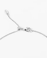 Kamaria Butterfly Necklace with Lab-Grown Opal Sterling Silver