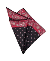 Elizabetta Men's Sangiovese - Silk Pocket Square for Men