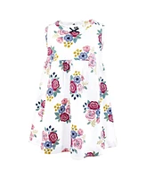 Hudson Baby Girls Cotton Dress and Cardigan Set
