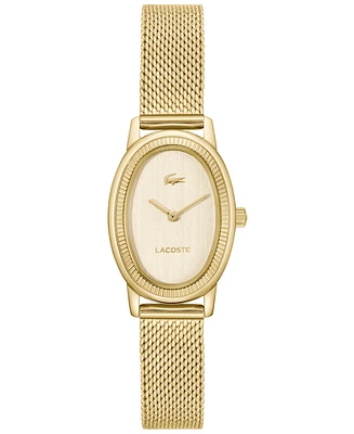 Lacoste Women's Parisienne Gold Tone Stainless Steel Bracelet Watch, 22mm