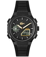 Lacoste Men's LC33 Black Silicone Strap Watch