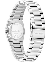 Calvin Klein Women's Silver Tone Stainless Steel Bracelet Watch