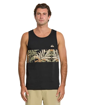 Quiksilver Men's Blueweed Stripe Tank Top