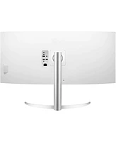 40 inch Ips Hdr Ultrawide Curved Monitor - Silver/White
