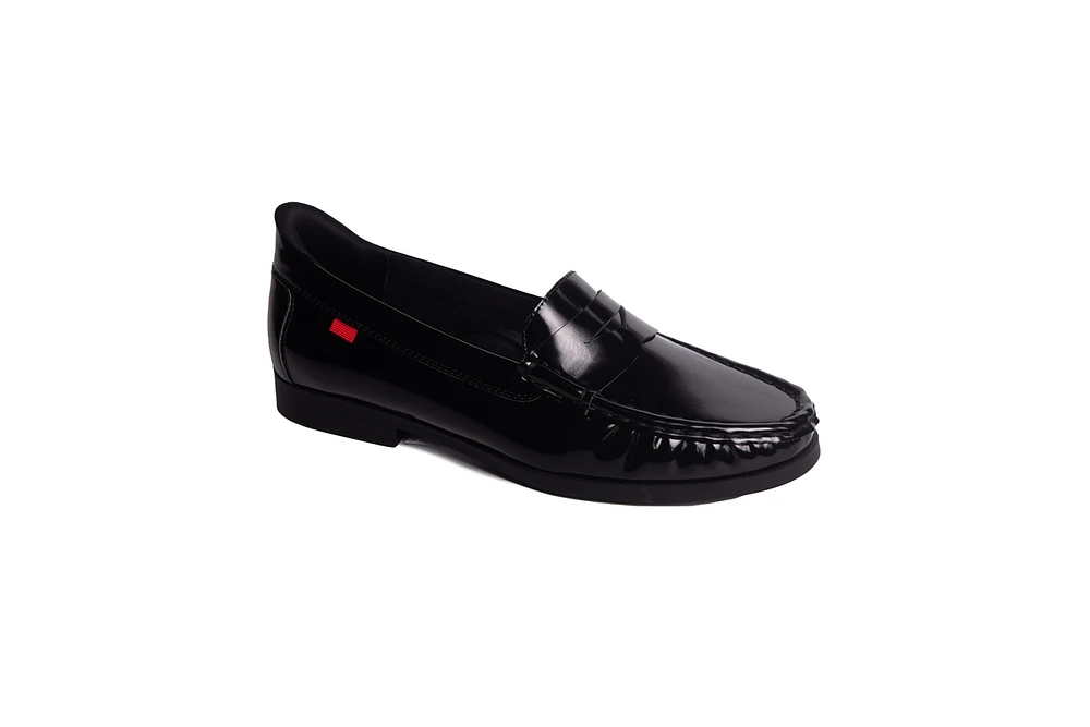 Marc Joseph New York Womens Newbury Street Hands-Free Slip On Technology Penny Loafers