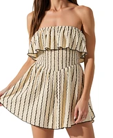 Modenaire Women's Sheer Rose Print Mesh Maxi Dress