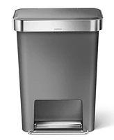 simplehuman 45L Step Trash Can