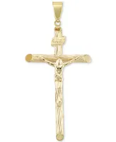 Crucifix Cross Pendant in 14k Gold