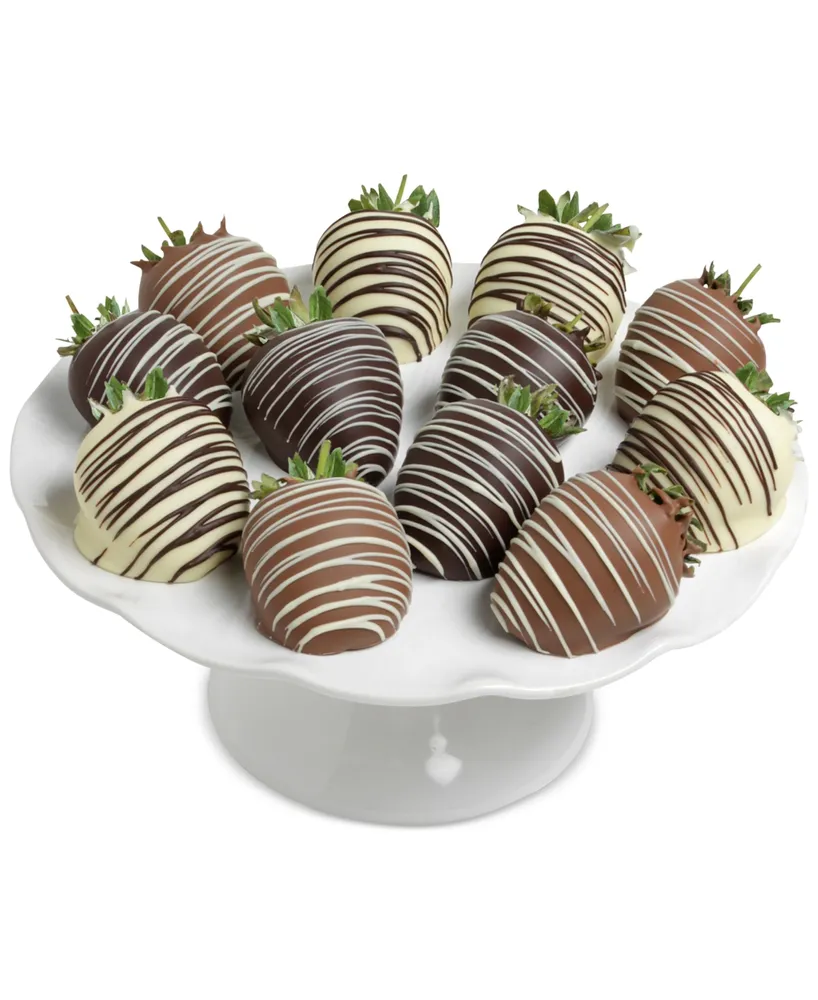 Chocolate Covered Company 12-pc. Classic Chocolate Covered Strawberries