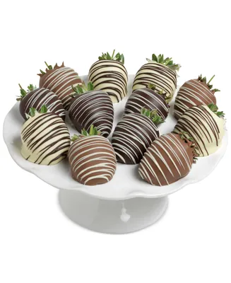 Chocolate Covered Company 12-pc. Classic Chocolate Covered Strawberries