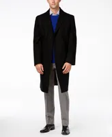 London Fog Men Signature Wool-Blend Overcoat