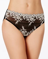 Wacoal Embrace Lace Hi Cut Embroidered Brief Underwear Lingerie 841191