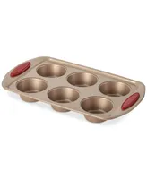 Rachael Ray Cucina 4-Pc. Cranberry Red Nonstick Bakeware Set