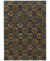 Jhb Design Journey Vella Blue Area Rugs