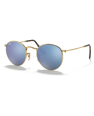 Ray-Ban Sunglasses, RB3447N Round Flat Lenses