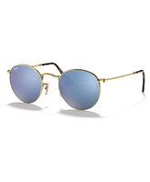 Ray-Ban Sunglasses, RB3447N Round Flat Lenses