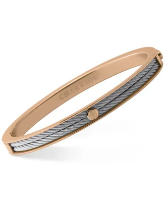 Charriol Women's Forever Two-Tone Pvd Stainless Steel Cable Bangle Bracelet - Two
