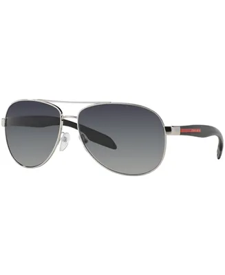 Prada Linea Rossa Polarized Men's Sunglasses , Ps 53PSP