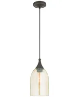 Livex Signature 1-Light 6" Mini Pendant