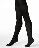 Spanx Women's Opaque Reversible Tummy Control Tights, also available in extended sizes