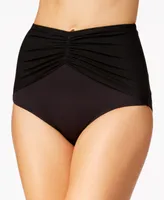 Coco Reef Diva Mesh High-Waist Bikini Bottoms