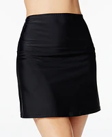 Island Escape Women's La Palma High-Waist Tummy Control Swim Skirt