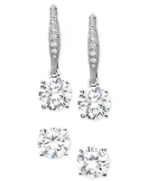 Eliot Danori Cubic Zirconia (1-1/4 ct. t.w.) Earring Set, Created for Macy's