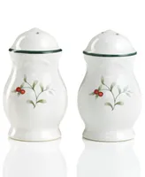 Pfaltzgraff Winterberry Salt and Pepper Shakers