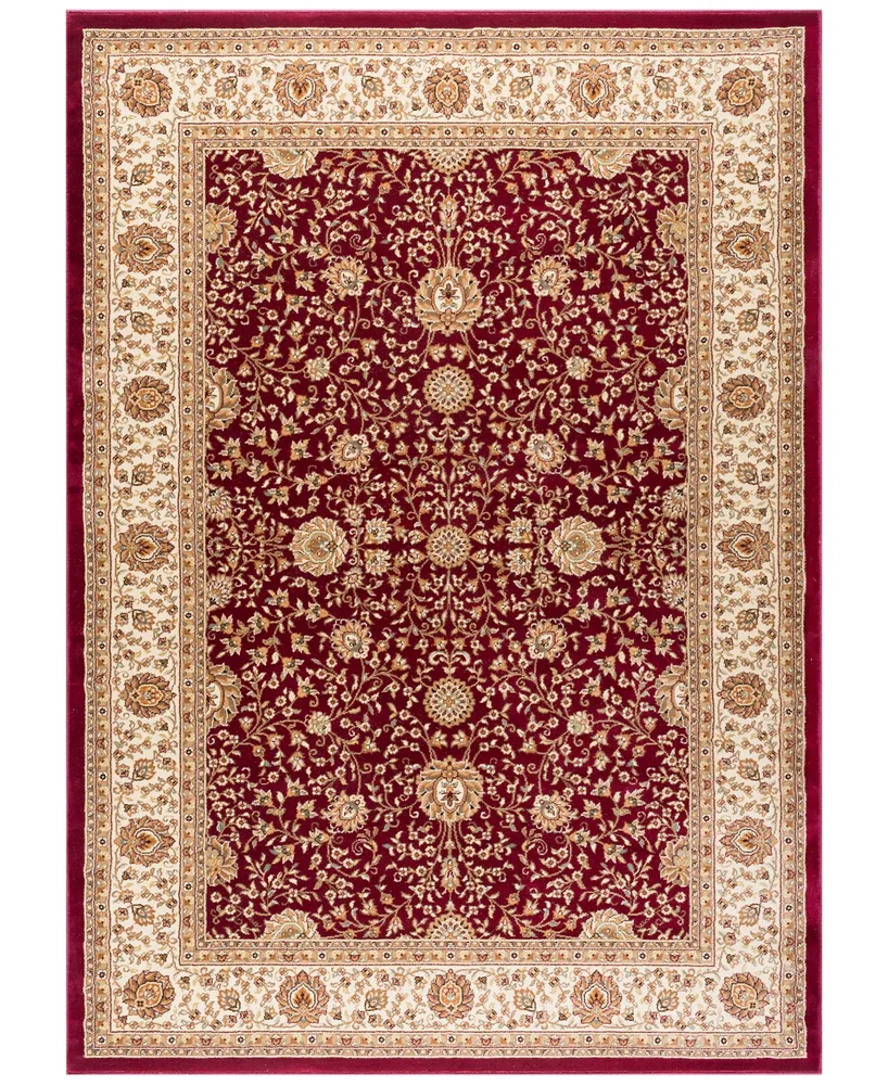 Closeout! Km Home Oxford Kashan Red 7'10" x 10'3" Area Rug