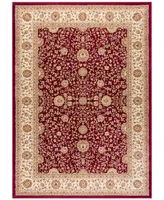 Closeout! Km Home Oxford Kashan Red 7'10" x 10'3" Area Rug