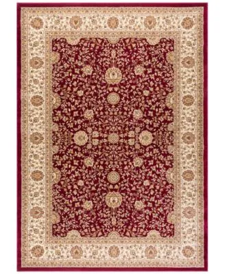 Closeout Km Home Oxford Kashan Red Area Rug Collection