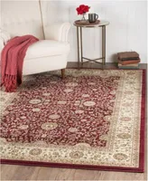 Closeout Km Home Oxford Kashan Red Area Rug Collection