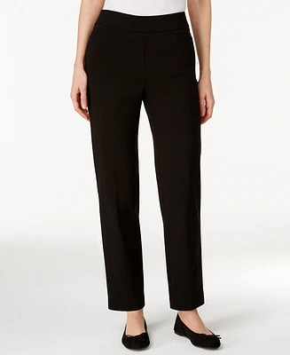 Alfred Dunner Classics Allure Pull-On Slim-Leg Pants
