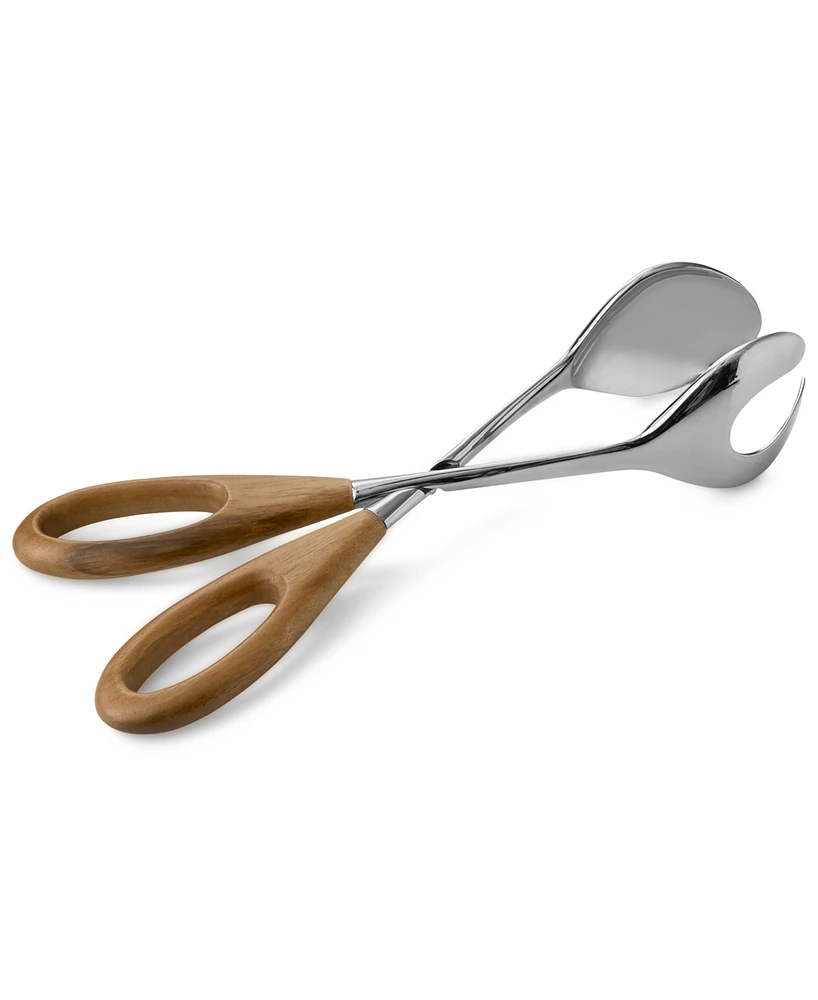 Nambe Curvo Salad Scissors